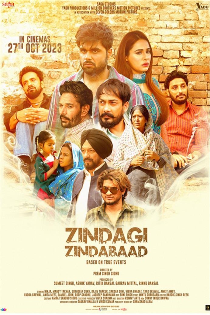 Zindagi Zindabaad (2023) – An Action-Packed Biographical Drama