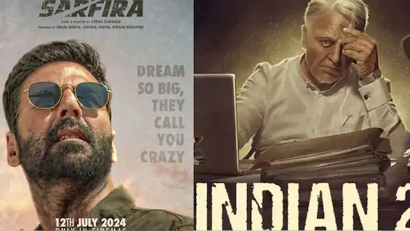 Akshay Kumar & Kamal Haasan disappoint as ‘Sarfira’ & ‘Hindustani 2’
