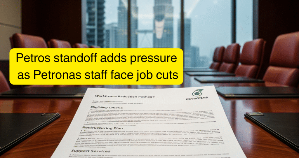 Petros standoff adds pressure as Petronas staff face job cuts