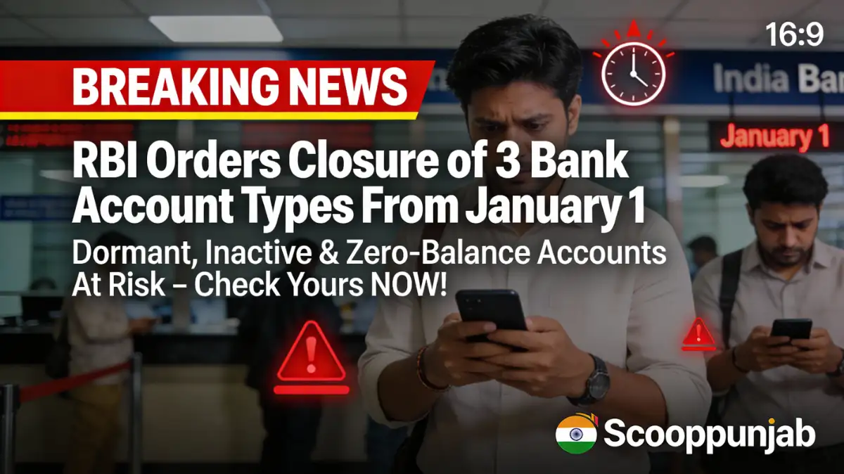 3 Types of Bank Accounts To Be Closed From January 1: Is Yours on the List?