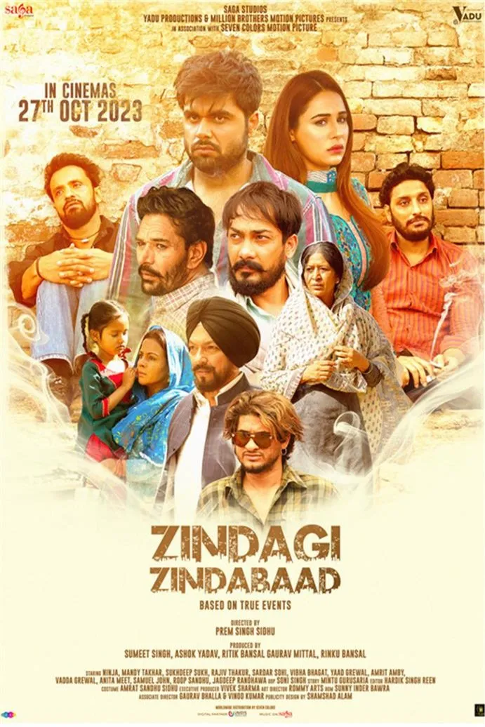 Zindagi Zindabaad (2023) – An Action-Packed Biographical Drama